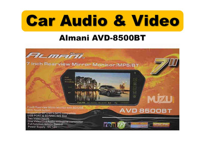 Almani AVD-8500BT Car DVD Multimedia Player | Bluetooth Audio System