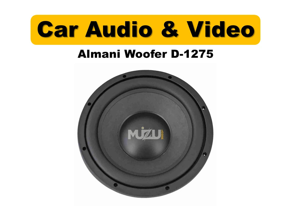 Almani D-1275 Car Subwoofer | Bass Woofer Speaker