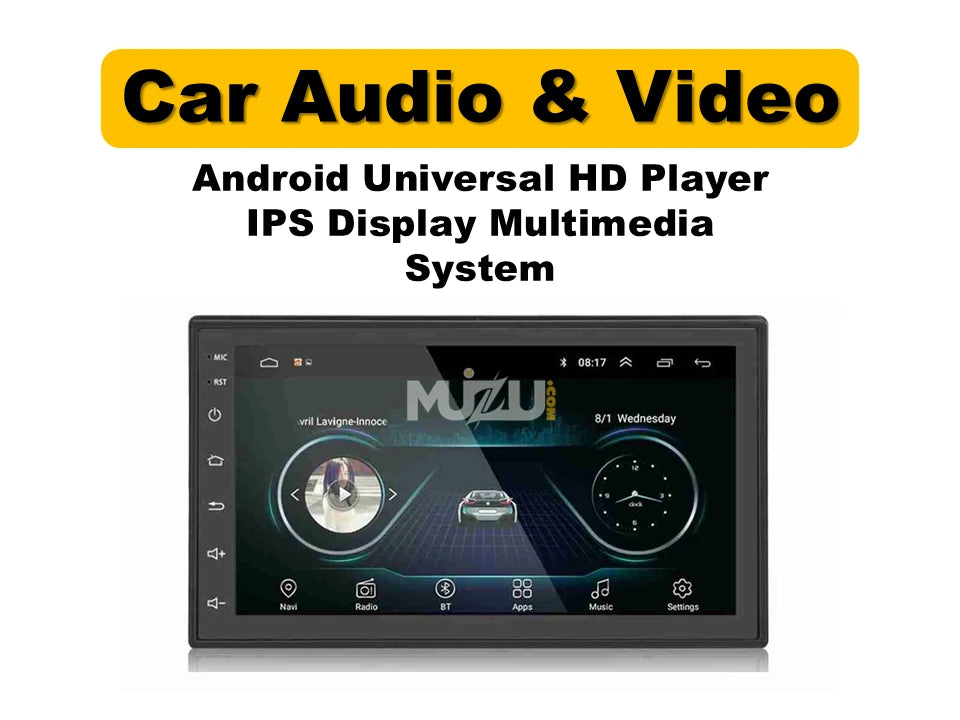 Android Universal HD Player | IPS Touchscreen Multimedia System