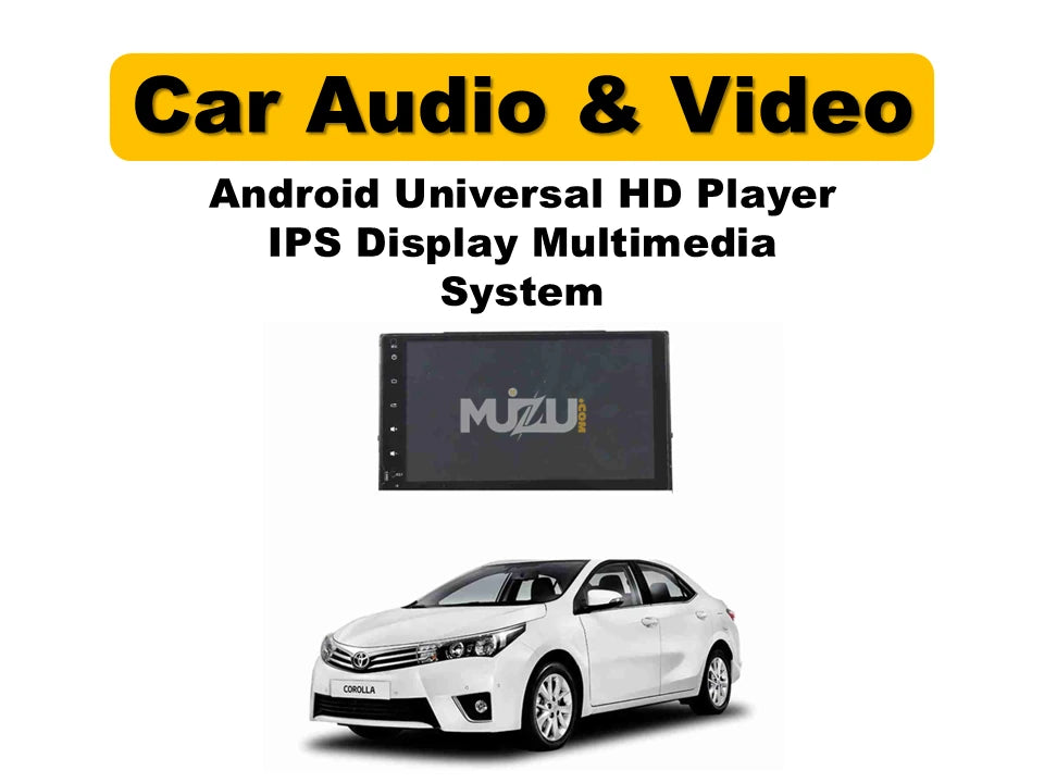Android Universal HD Player | IPS Touchscreen Multimedia System