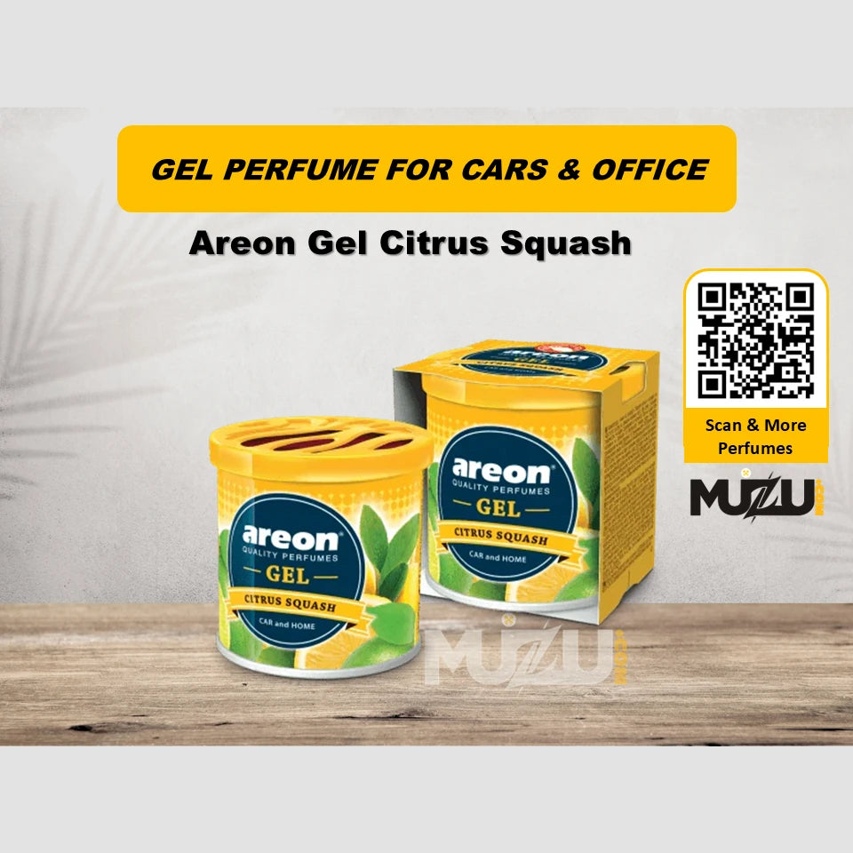 Areon Gel Citrus Squash Car & Office Perfume