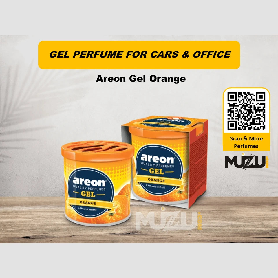 Areon Gel Orange β Car & Office Gel Perfume