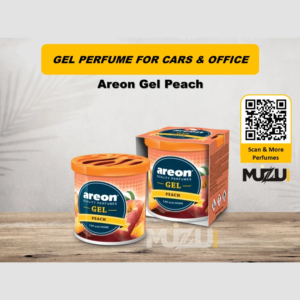 Areon Gel Peach β Car & Office Gel Perfume