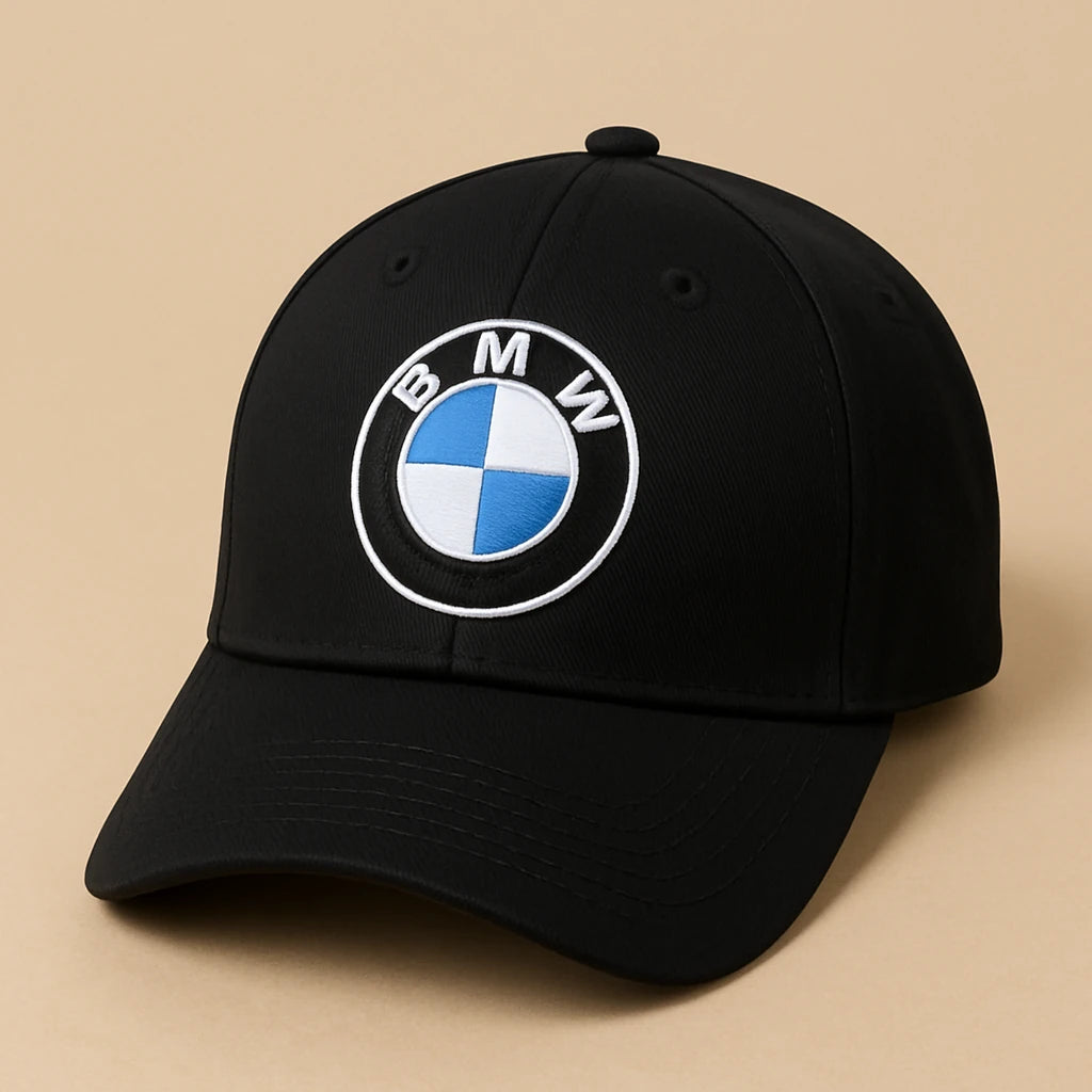 BMW Roundel Cap – Black Stylish Car Brand Hat