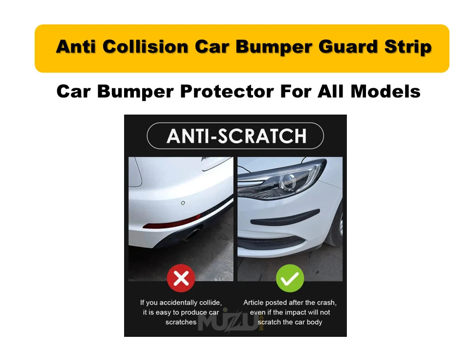 Car Bumper Protector for All Car Models – Scratch & Damage Guard