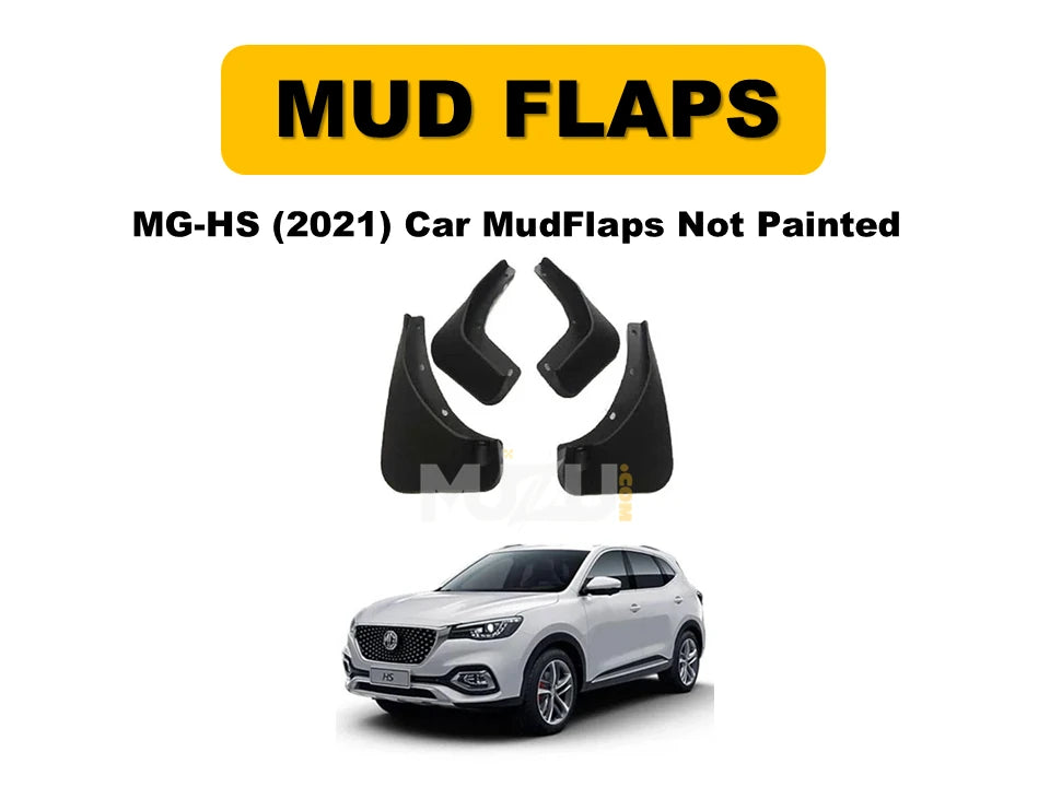 Car Mud Flaps MG HS 2021 – Not Painted 4 Pcs Set with Colour Box Pack (China)