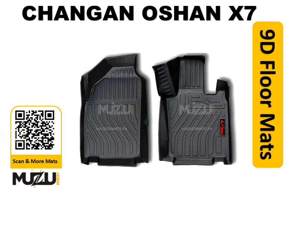 Changan Oshan X7 9D TPE Plastic Car Floor Mats (2022–2025) – Heavy Duty Custom Fit