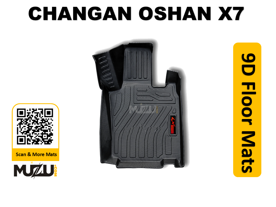 Changan Oshan X7 9D TPE Plastic Car Floor Mats (2022–2025) – Heavy Duty Custom Fit
