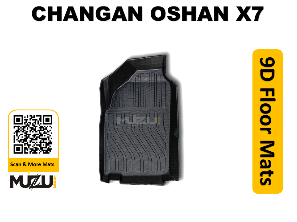Changan Oshan X7 9D TPE Plastic Car Floor Mats (2022–2025) – Heavy Duty Custom Fit