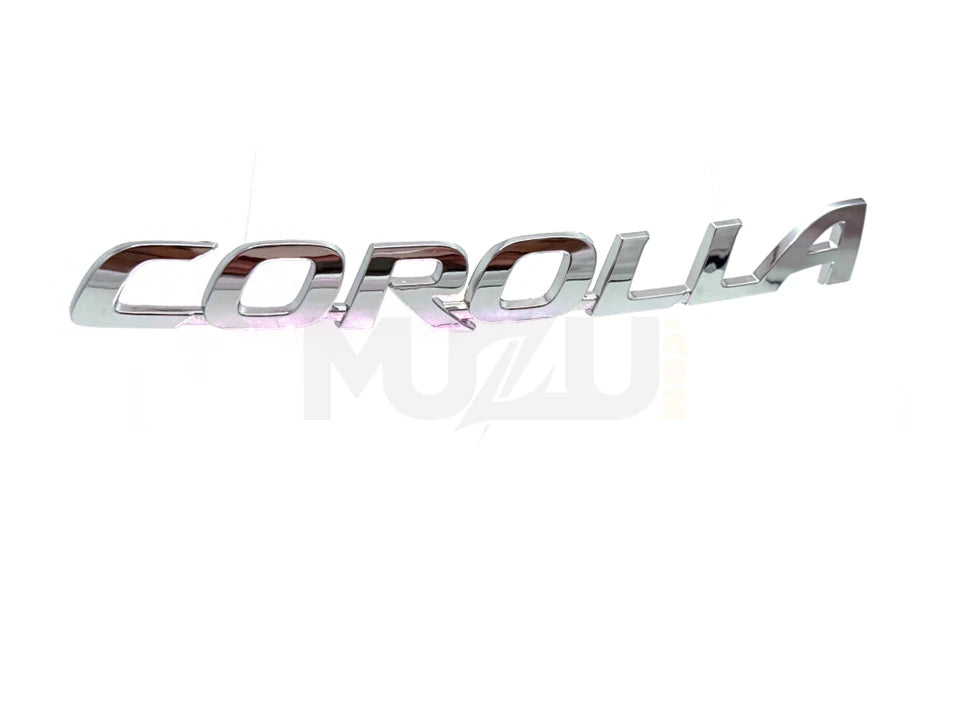 Genuine Toyota Corolla Car Monogram – OEM Emblem Badge for