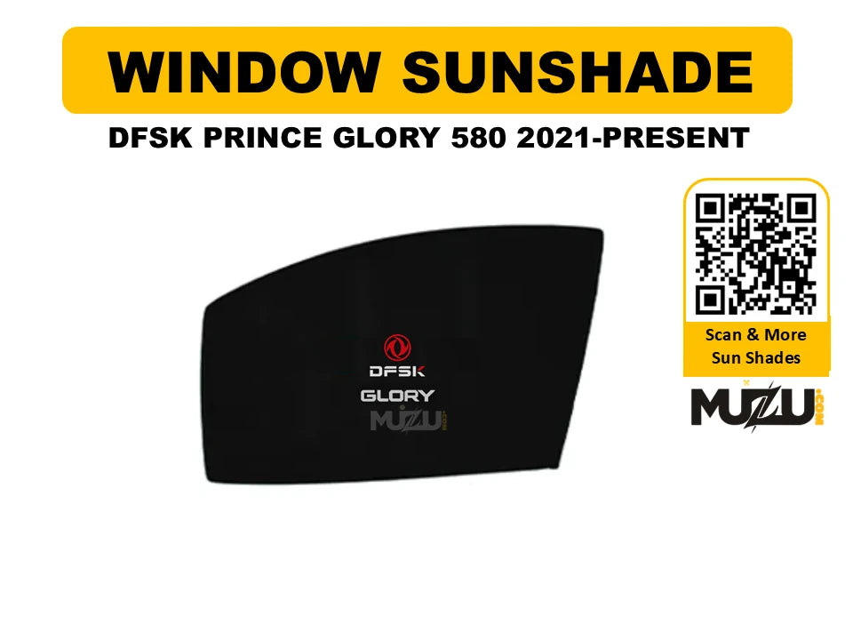 DFSK Prince Glory 580 (2021–Present) Window Sunshade