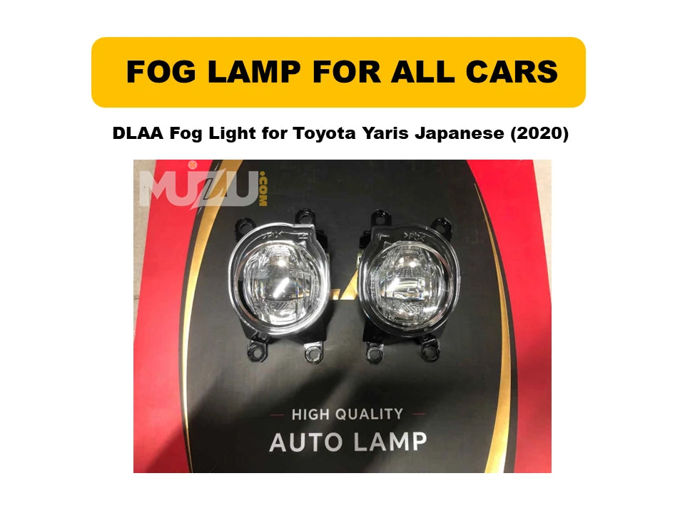 DLAA Fog Lights Toyota Yaris Japanese 2020 – OEM Fit Fog Lamps