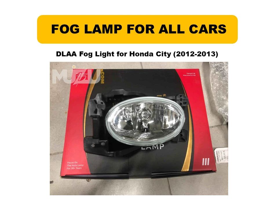 DLAA Fog Lights for Honda City 2012–2013 – OEM Fit Fog Lamps