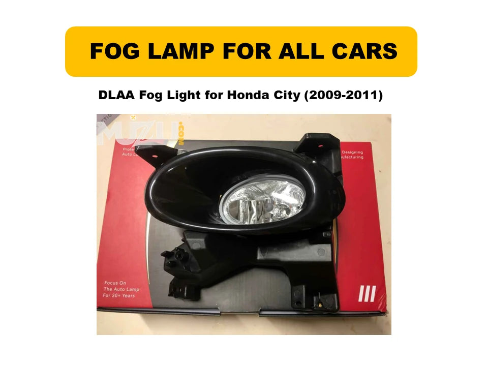 DLAA Fog Lights for Honda City (2009–2011) – Premium Fog Lamps