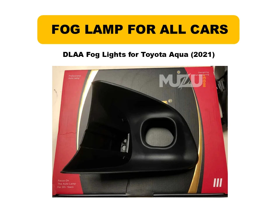 DLAA Fog Lights for Toyota Aqua 2021 – Premium Car Fog Lamps