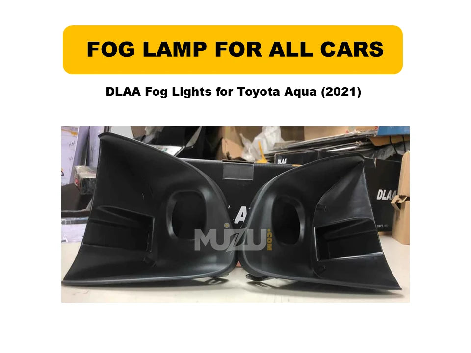 DLAA Fog Lights for Toyota Aqua 2021 – Premium Car Fog Lamps