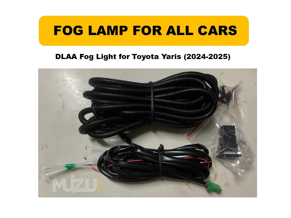 DLAA Fog Lights for Toyota Yaris 2024–2025 – Premium Fog Lamps