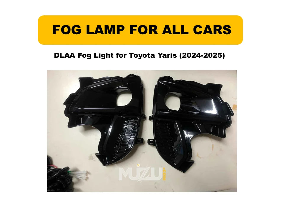 DLAA Fog Lights for Toyota Yaris 2024–2025 – Premium Fog Lamps