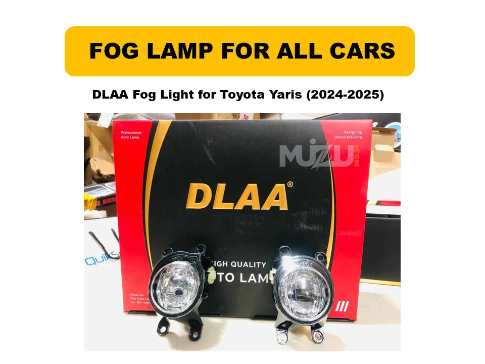 DLAA Fog Lights for Toyota Yaris 2024–2025 – Premium Fog Lamps
