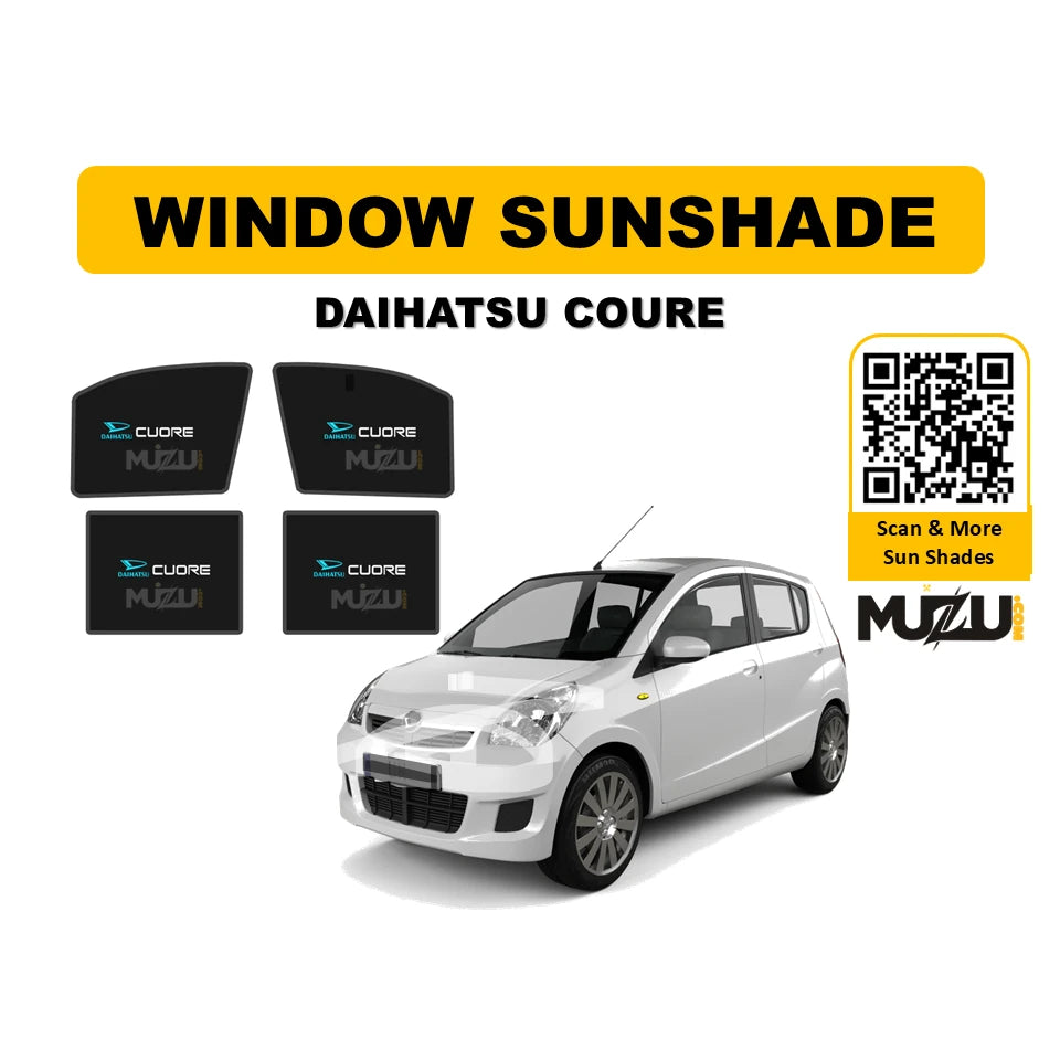 Daihatsu Coure Window Sunshade