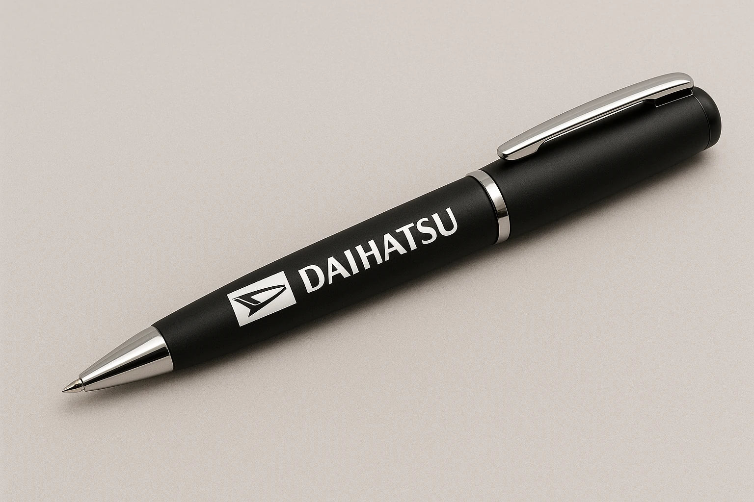 Daihatsu Logo Pen – Sleek Black Ballpoint Pen for Everyday Use