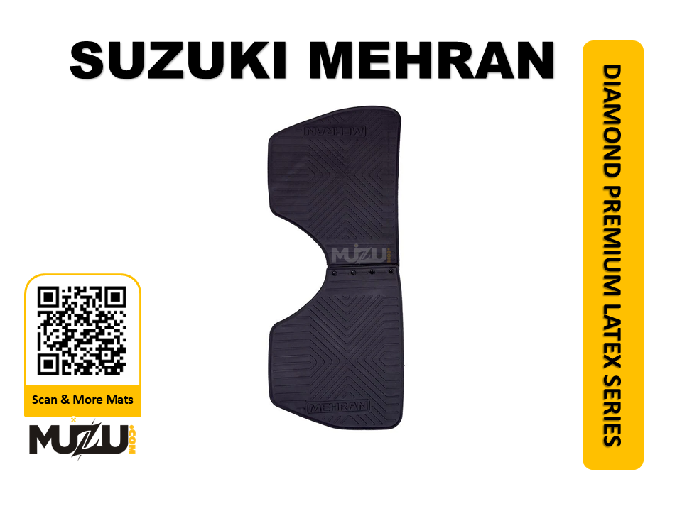 Diamond Premium Latex Car Floor Mats for Suzuki Mehran – Luxury & Durable