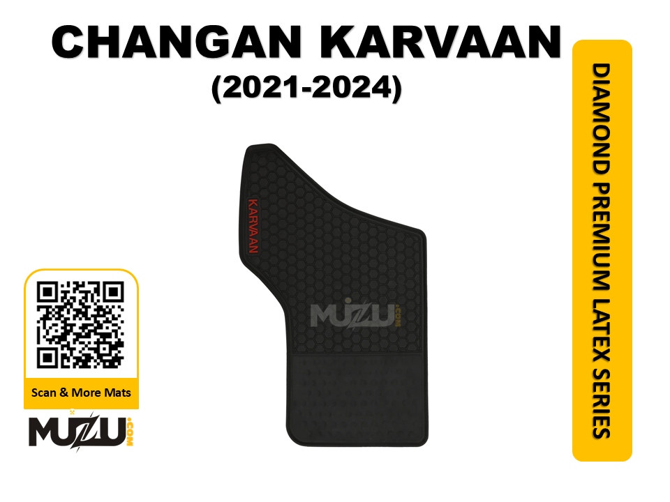 Diamond Premium Latex Car Mats for Changan Karvaan 2021–2024