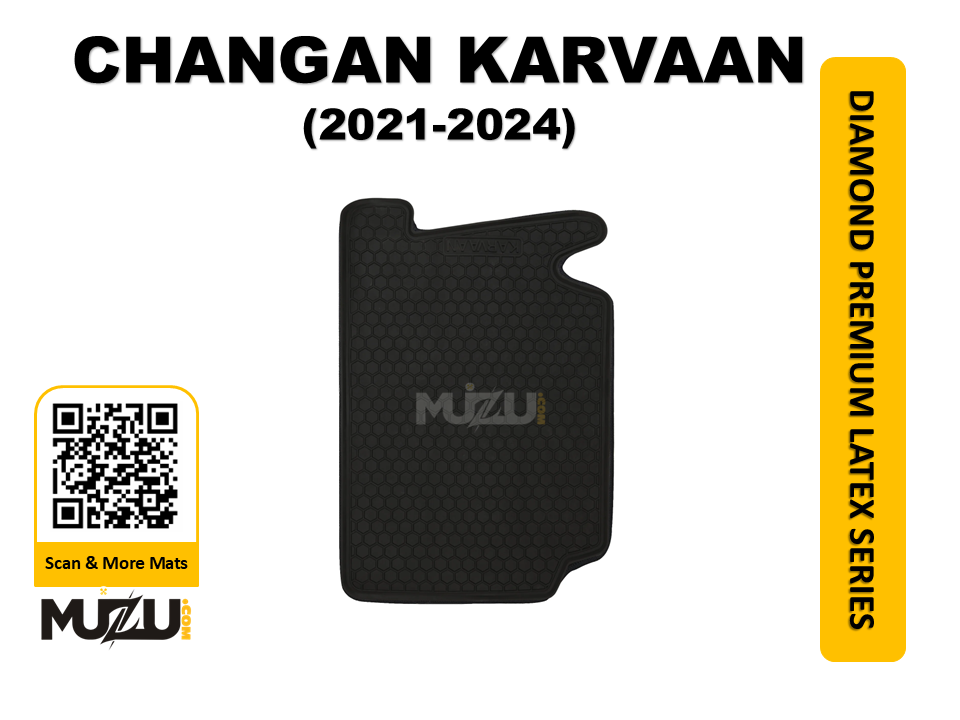 Diamond Premium Latex Car Mats for Changan Karvaan 2021–2024