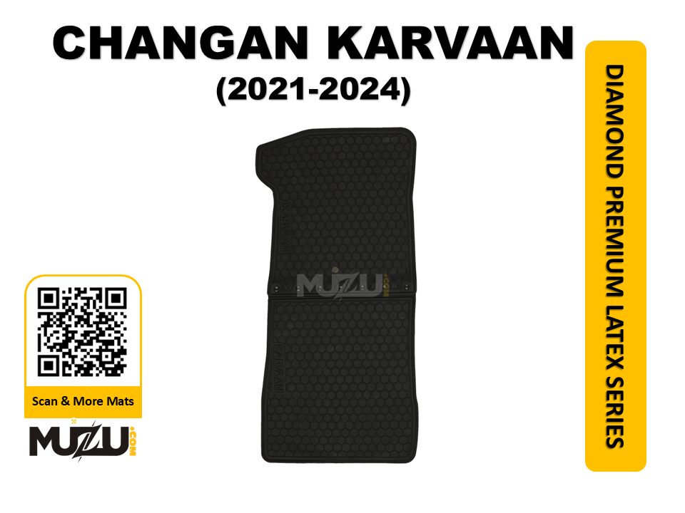 Diamond Premium Latex Car Mats for Changan Karvaan 2021–2024