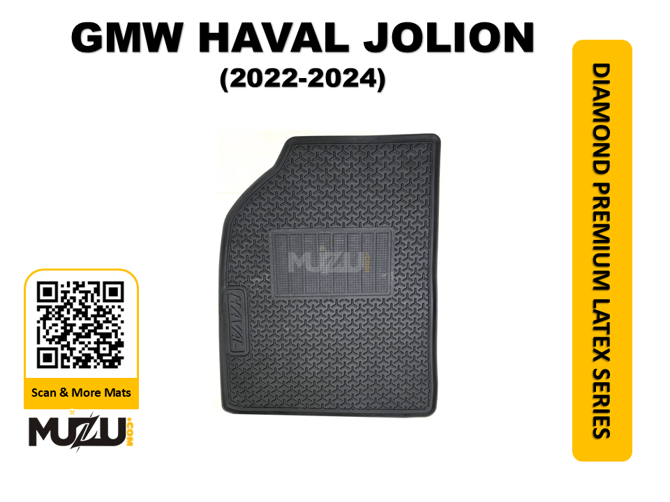 Diamond Premium Latex Floor Mats for GMW Haval Jolion 2022–2024