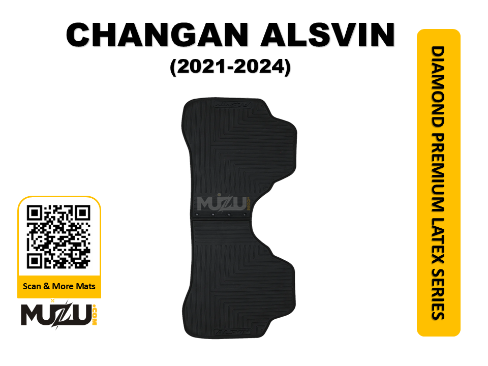 Diamond Premium Latex Series Car Floor Mats for Changan Alsvin (2021–2024)