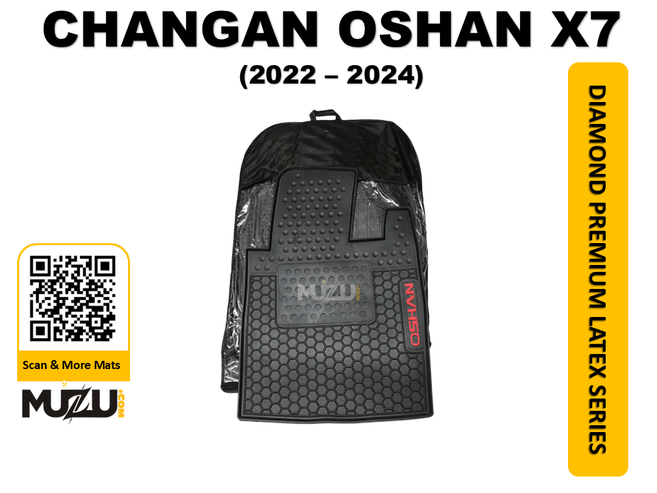 Diamond Premium Latex Series Car Floor Mats for Changan Oshan X7 (2022-2024)