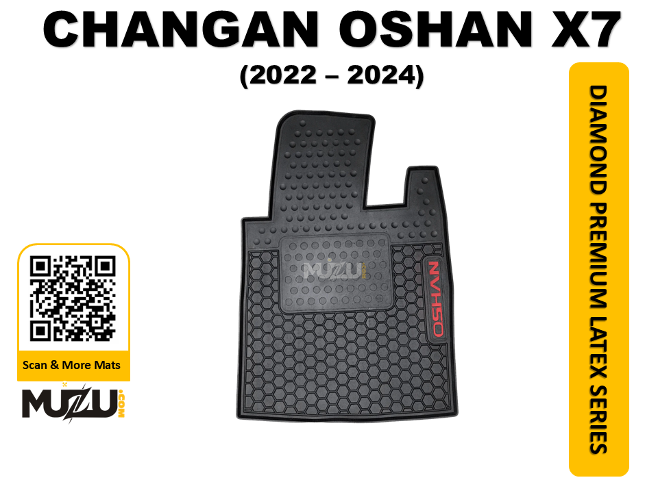 Diamond Premium Latex Series Car Floor Mats for Changan Oshan X7 (2022-2024)