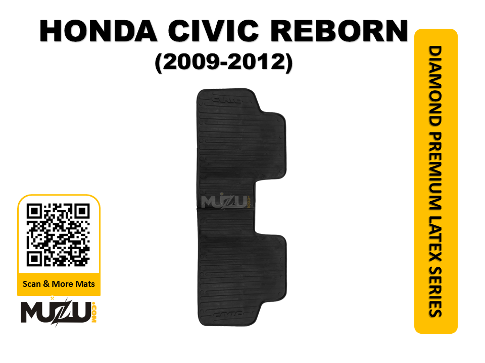 Diamond Premium Latex Series Car Floor Mats for Honda Civic Reborn (2009–2012)