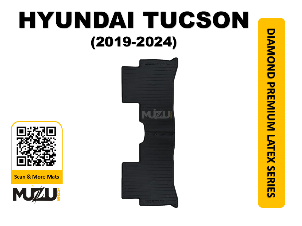 Diamond Premium Latex Series Car Floor Mats for Hyundai Tucson (2019–2024)