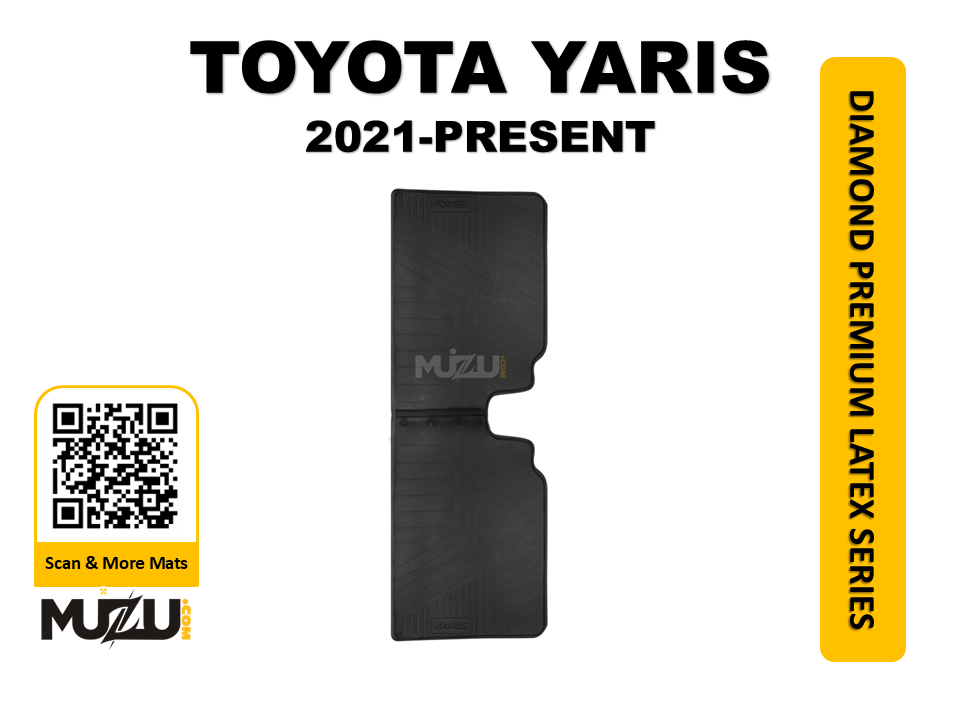 Diamond Premium Latex Series Car Floor Mats for Toyota Yaris (2021–Present)