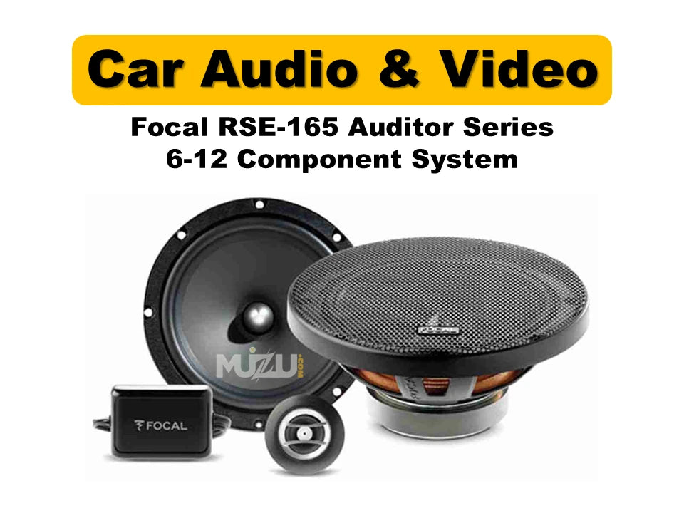 Focal RSE-165 Auditor Series 6.5″ 2-Way Component Speaker System