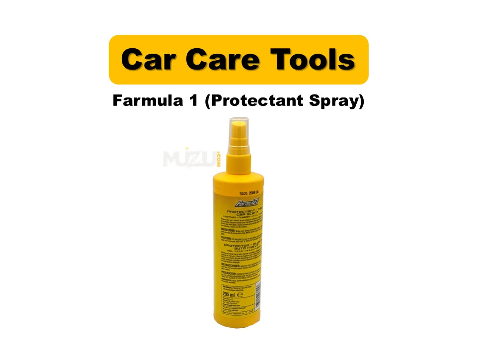 Formula 1 Protectant Spray – Dashboard & Interior Polish with UV Protection (Genuine Quality)