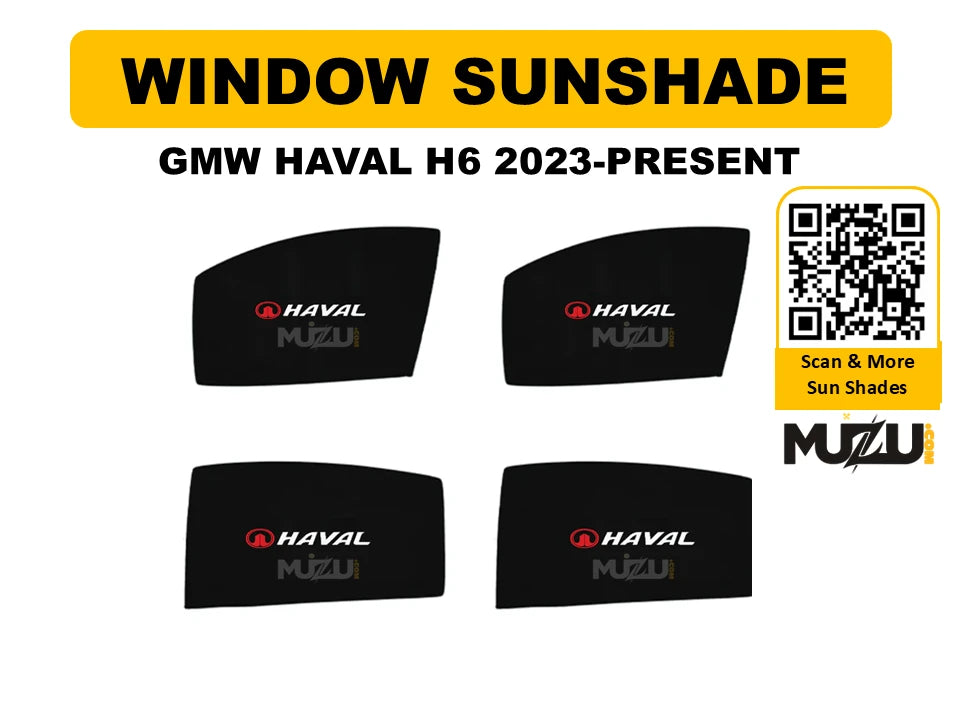 GWM Haval H6 2023–Present Window Sunshade