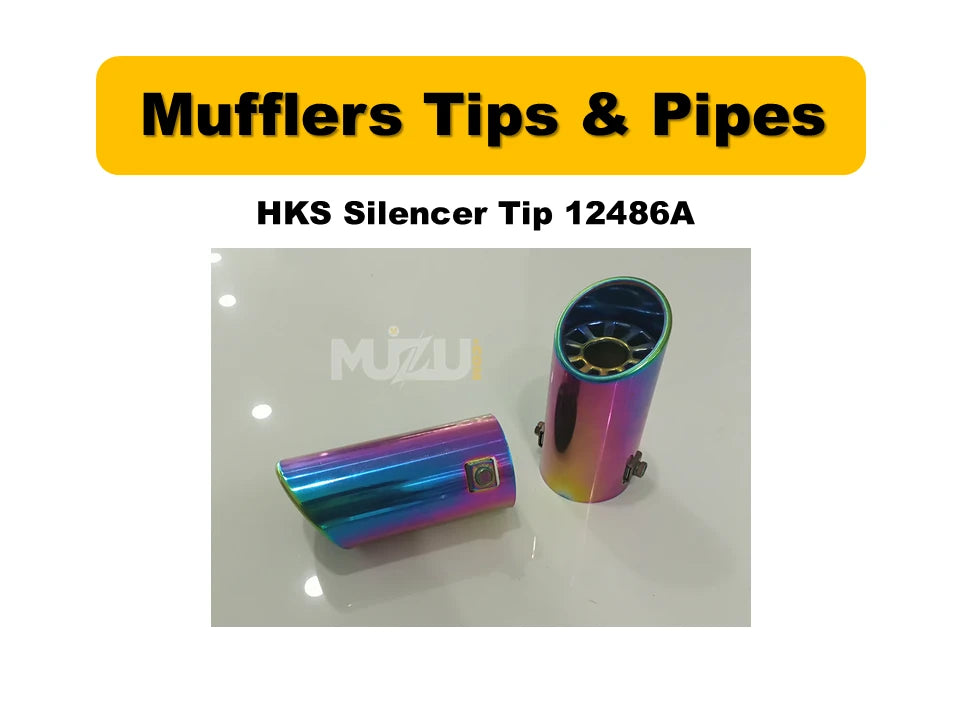 HKS Silencer Tip 12486A – Performance Exhaust Muffler Tip (Universal Fit)