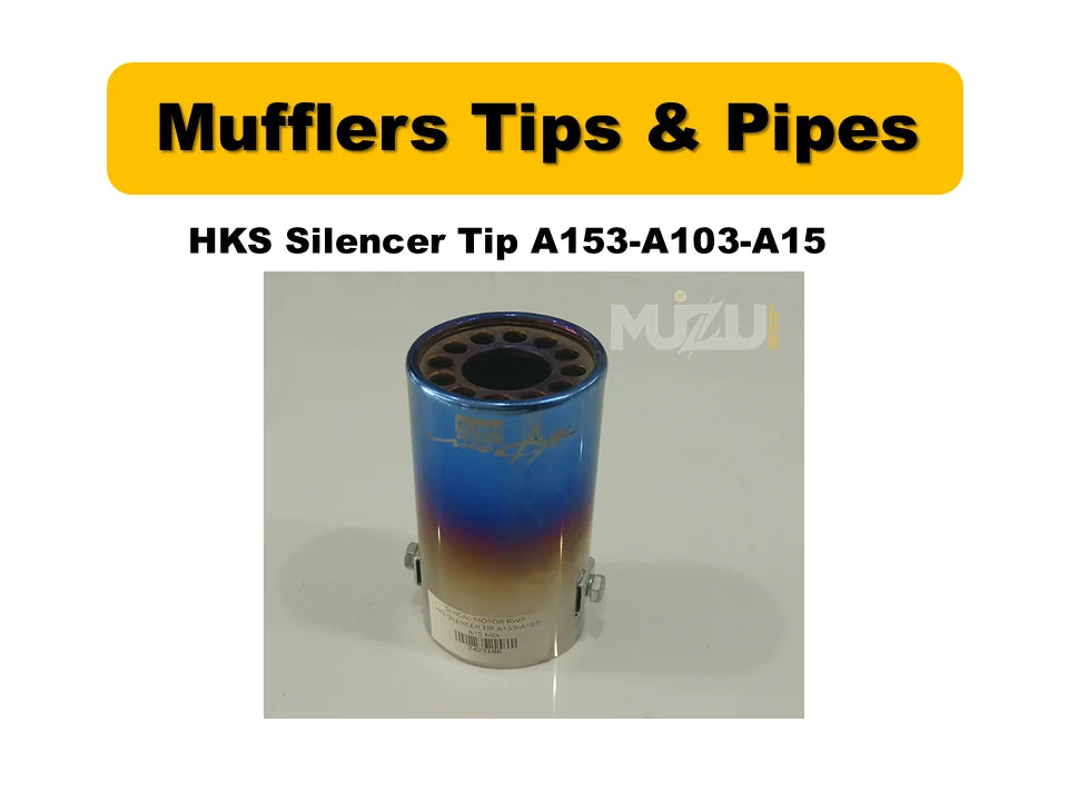 HKS Silencer Tip A153 / A103 / A15 – Universal Exhaust Muffler Tip