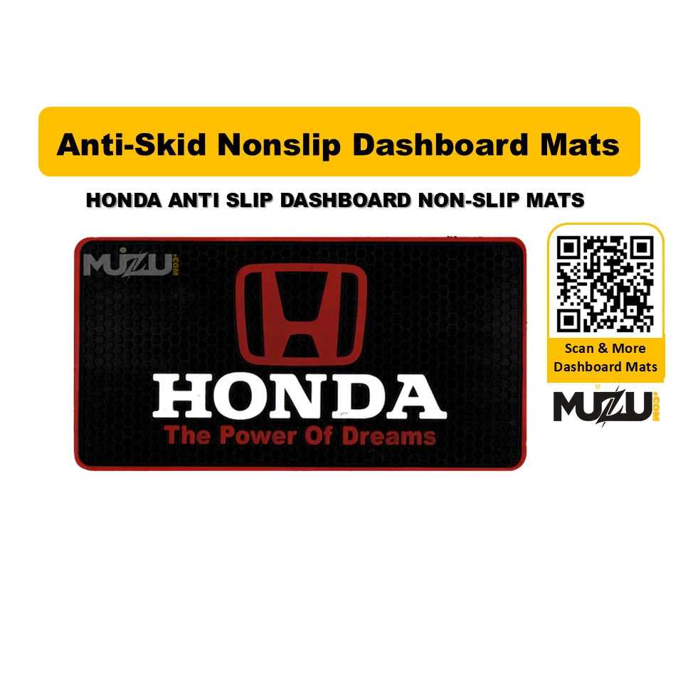 Honda Anti-Slip Dashboard Mats – Nonslip Car Interior Accessory