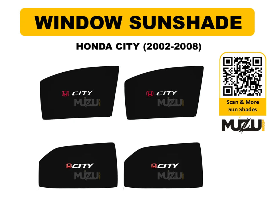 Honda City (2002–2008) Window Sunshade
