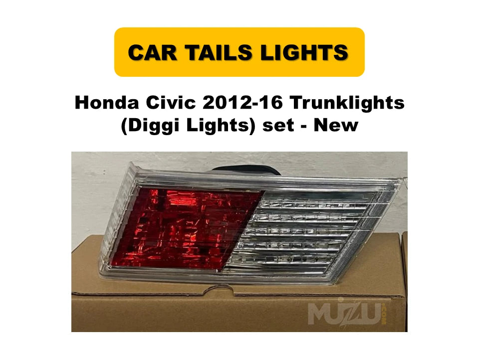 Honda Civic 2012-2016 Trunk Lights (Diggi Lights) Set – Genuine New Replacement