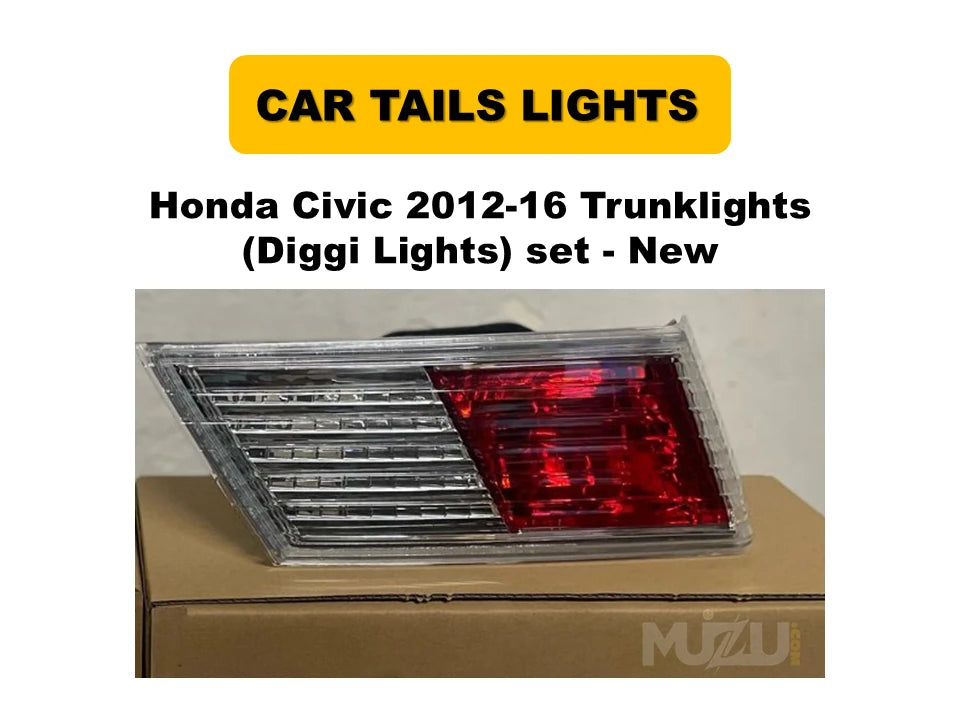 Honda Civic 2012-2016 Trunk Lights (Diggi Lights) Set – Genuine New Replacement