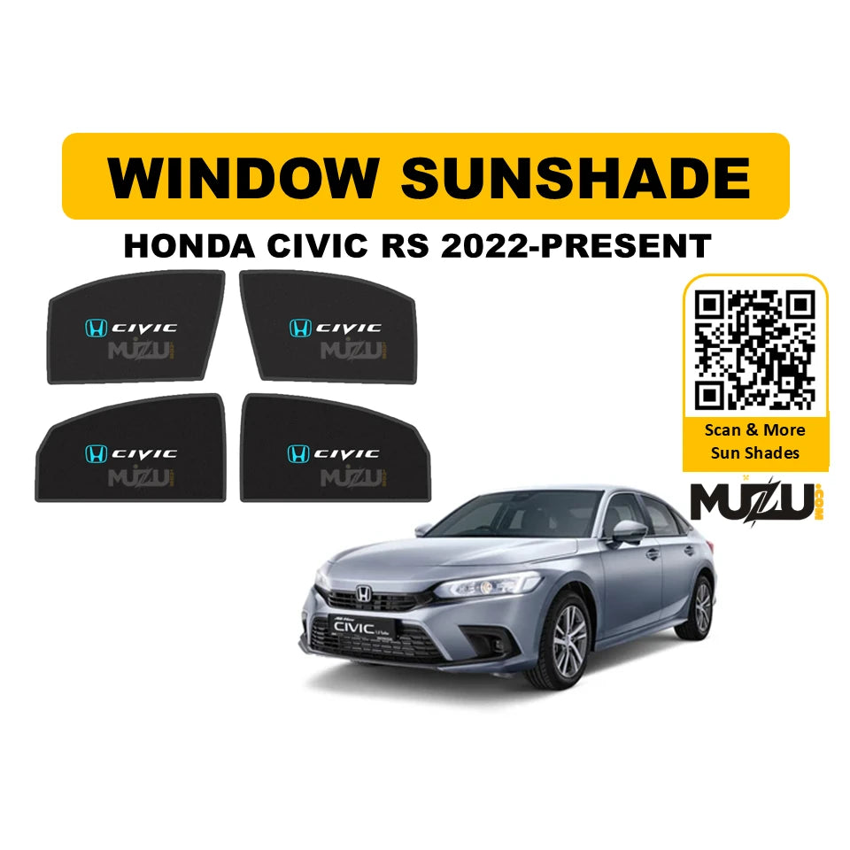 Honda Civic RS (2022–Present) Window Sunshade
