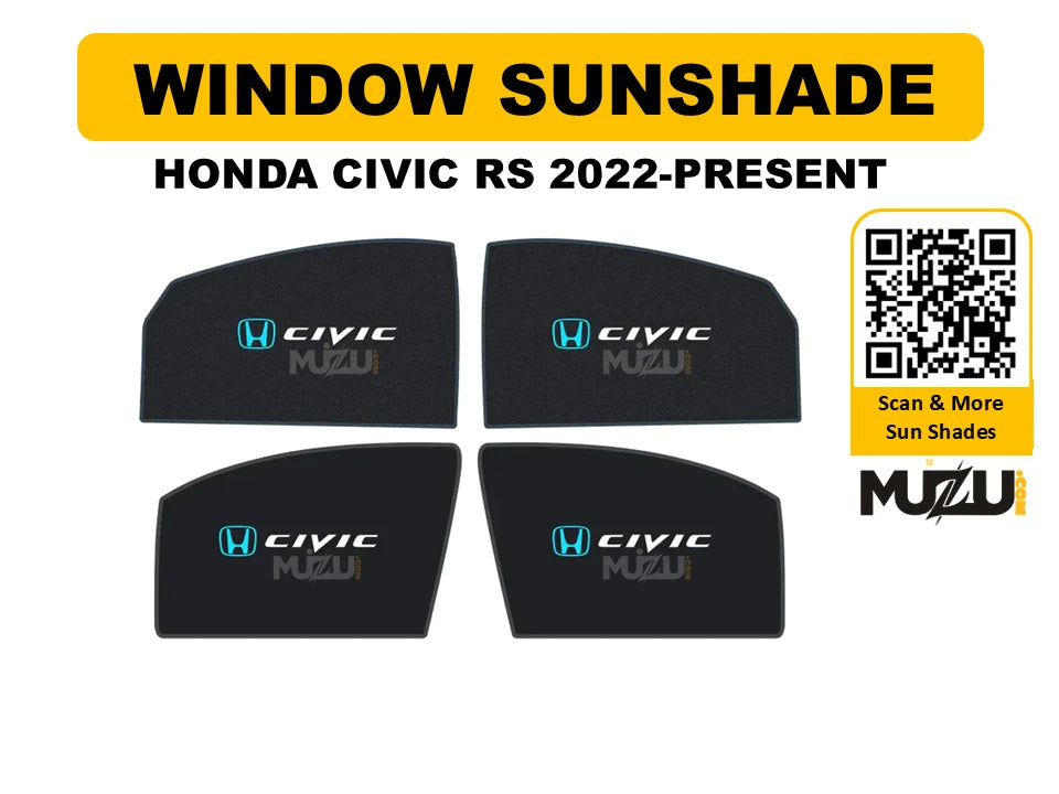 Honda Civic RS (2022–Present) Window Sunshade