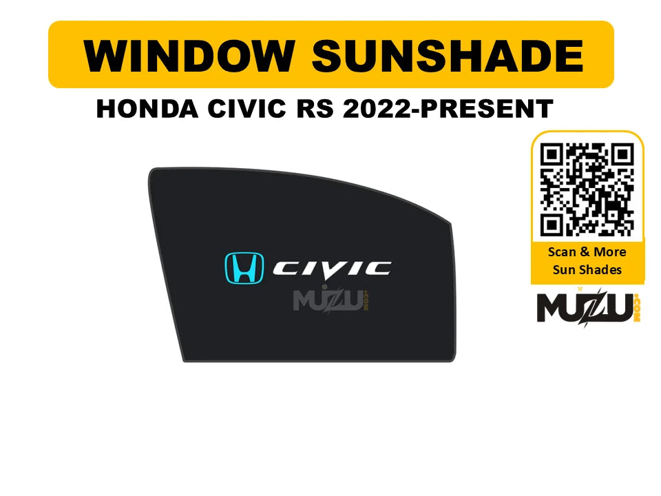 Honda Civic RS (2022–Present) Window Sunshade