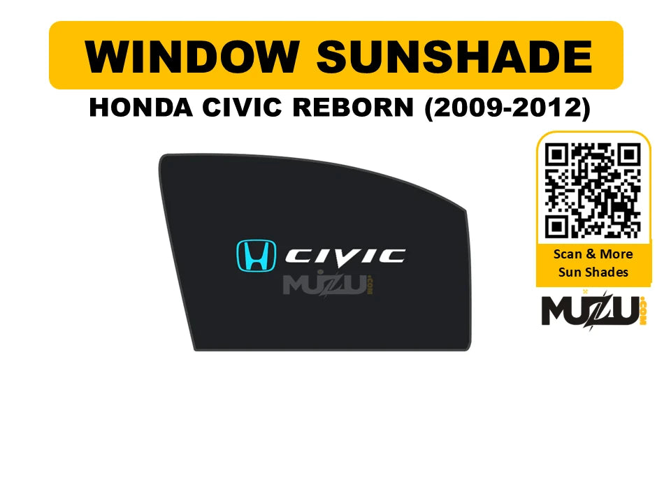 Honda Civic Reborn 2009–2012 Window Sunshade