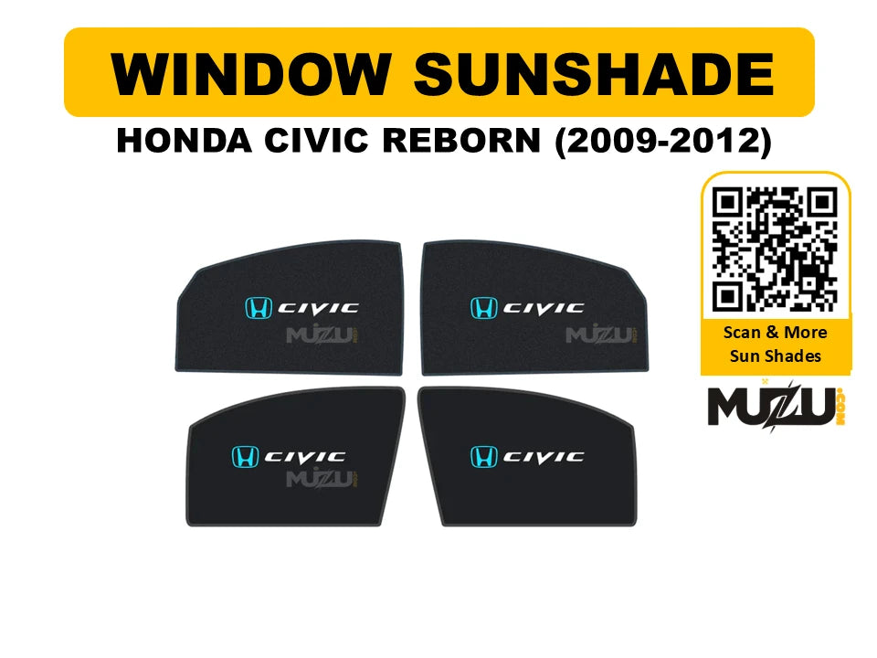 Honda Civic Reborn 2009–2012 Window Sunshade